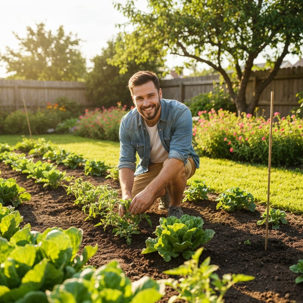 Gartenarbeit als Freizeitaktivität